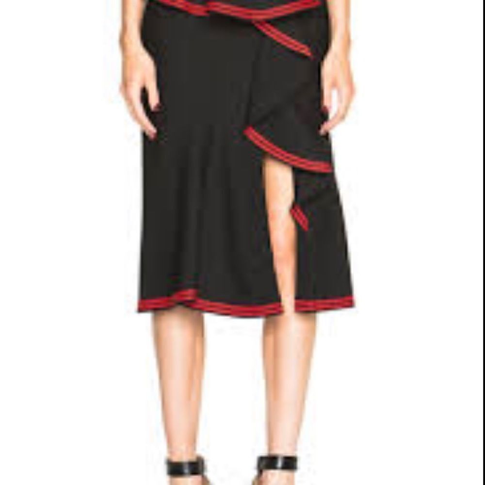 New Givenchy wool skirt sz 36 - Picture 3 of 16